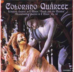 Schubert + Mendelssohn : Colorado String Quartet