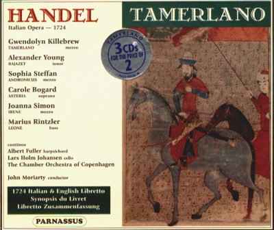 Handel - tamerlano