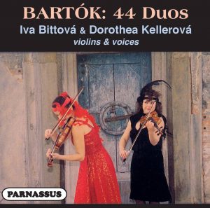 Bartok: 44 Duos for Violins & Voices - Iva Bittova & Dorothea Kellerova - PACD 96068 front cover