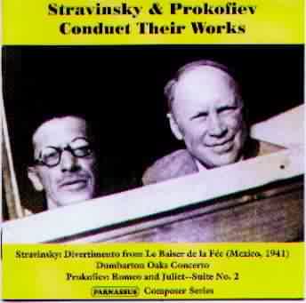 Complete Contents: PACD 96023 Prokofiev and Stravinsky conduct